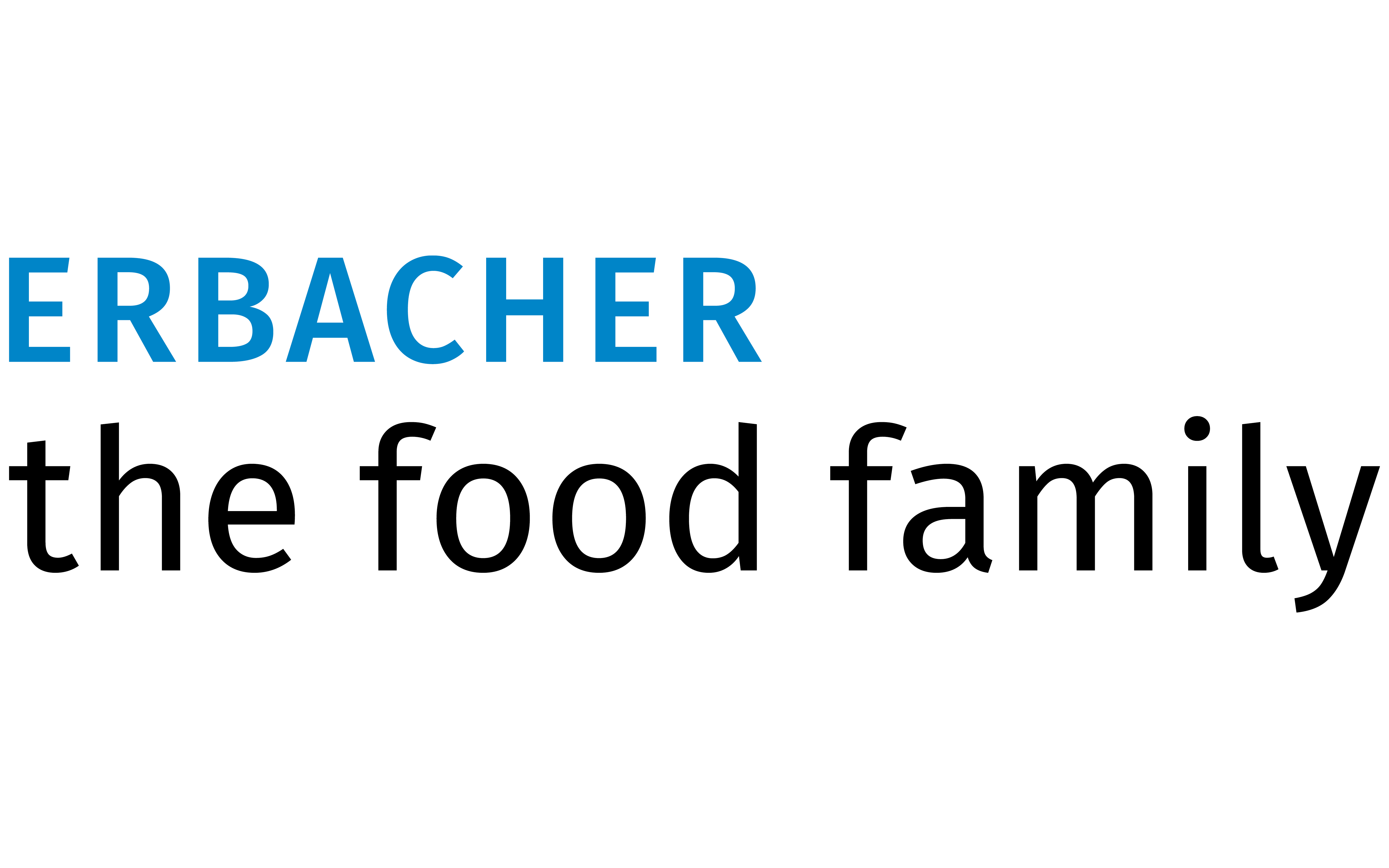 ERBACHER the food family